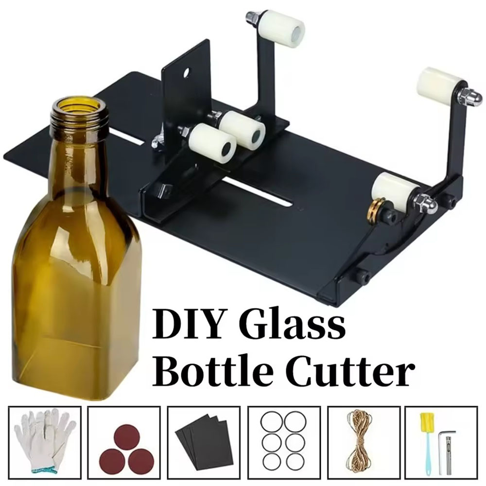 Wine Beer World - Glass Bottle Cutting Tool, Square Round