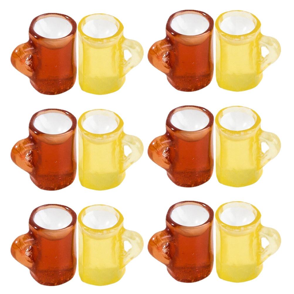 20Pcs Miniature Resin Beer Mug - Wine Beer Photo review and price