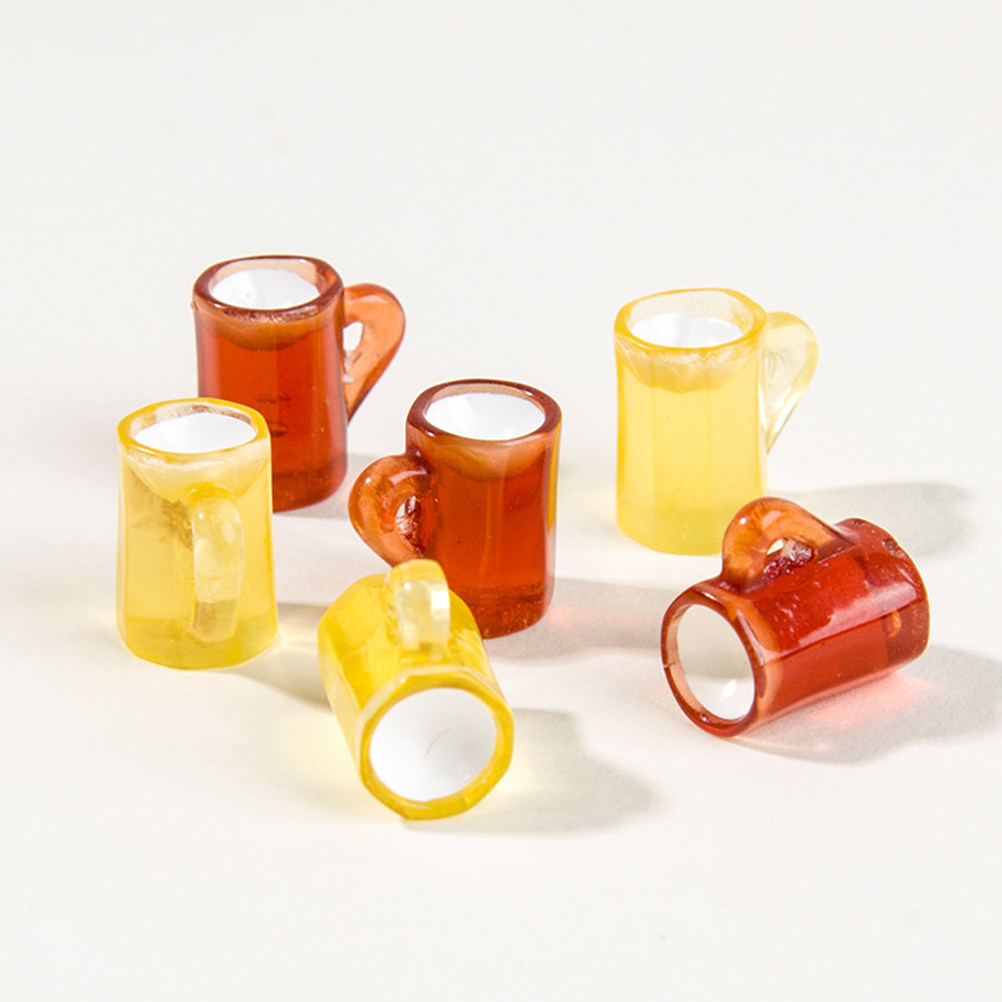20Pcs Miniature Resin Beer Mug - Wine Beer Photo review and price