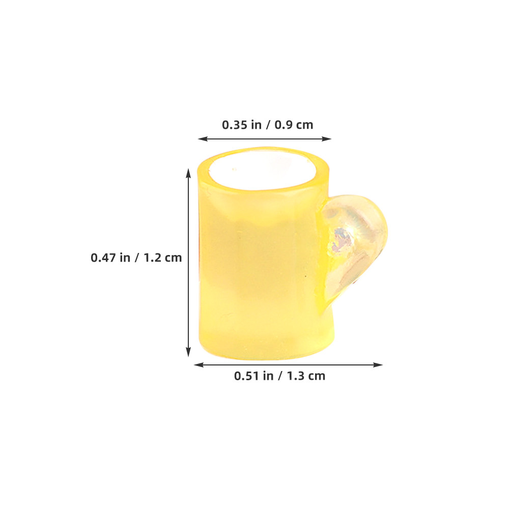 20Pcs Miniature Resin Beer Mug - Wine Beer Photo review and price