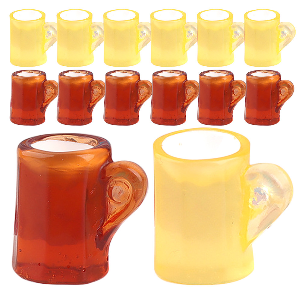 20Pcs Miniature Resin Beer Mug - Wine Beer Photo review and price