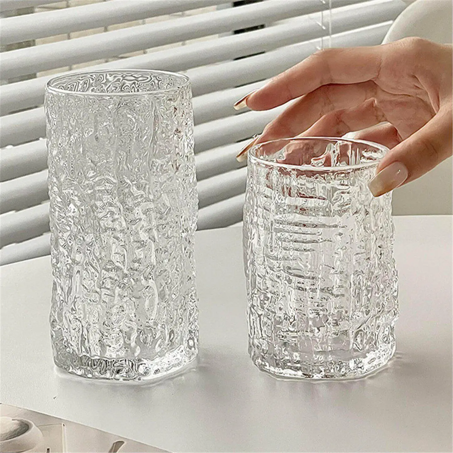 Women's Glass Beer Cup Rustic  - Wine Beer Online review and price