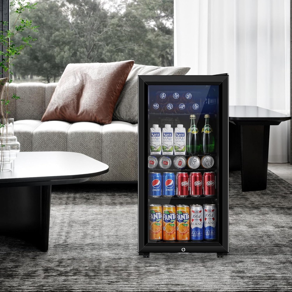 Beverage Refrigerator, Three P - Wine Beer Cooler Fridge review and price