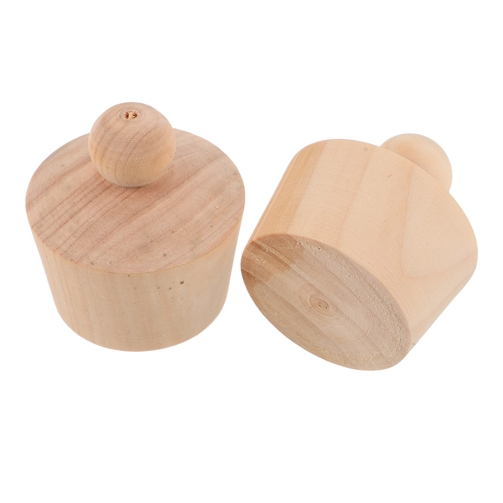 2Pcs Natural Wood Wine Barrel  - Whisky Beer And Wine review and price